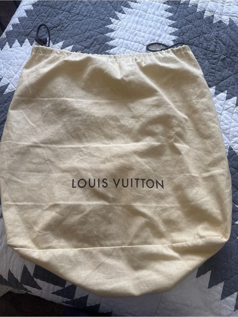 Vintage Louis Vuitton Monogram Mini Lin Montaoursis Backpack.